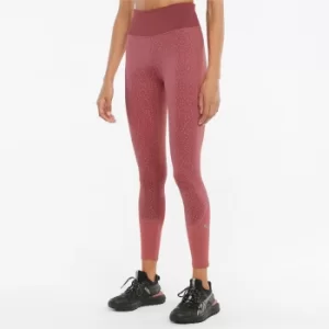 Image of PUMA High Waist Full-Length Womens Running Leggings, Mauvewood, size Small, Clothing