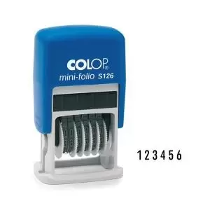 Image of Colop S126 Numberer 4mm Self Inking Stamp 104941 EM37335