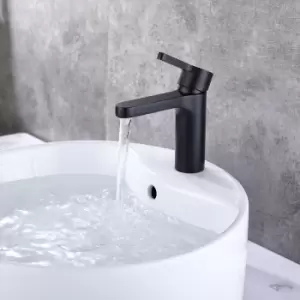 Image of VURTU Datchworth Basin Mixer, 1/4 Turn, Single Lever Ceramic Disc, High/ Low Water Pressure, 300(H) x 215(W), Chrome, 628545