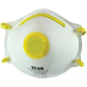 Image of Scan FPP1 Moulded Disposable Dust Mask Pack of 10