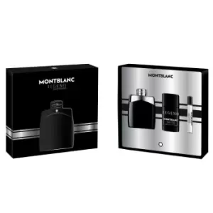 Image of Mont Blanc Legend Gift Set 100ml Eau de Toilette + 75g Deodorant Stick + 7.5ml Eau de Toilette