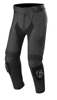 Image of Alpinestars Missile v2 Leather Pants, black, Size 52, black, Size 52