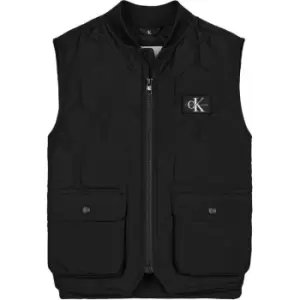 Image of Calvin Klein Jeans QUILTED VEST - Black