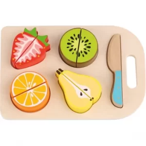 Image of Cutting Fruits Wooden Playset