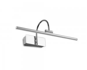 Image of Wall Lamp, Picture Light, 12W, 3000K, 908lm, Polished Chrome