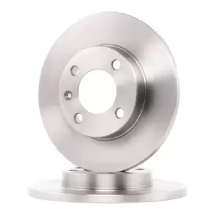 Image of A.B.S. Brake disc Solid 15706 Brake rotor,Brake discs VW,AUDI,SEAT,GOLF III (1H1),GOLF II (19E, 1G1),GOLF I Cabriolet (155),PASSAT Variant (3A5, 35I)