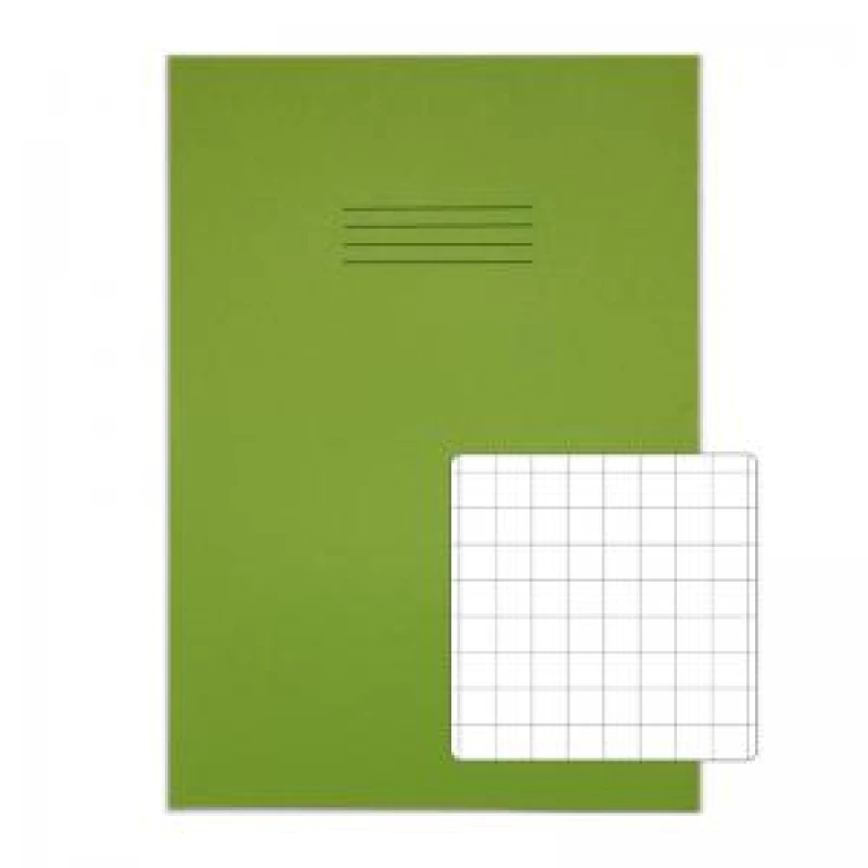 Image of RHINO 13 x 9 A4 Oversized Exercise Book 80 Pages 40 Leaf Light Green VTSRVDU0803286