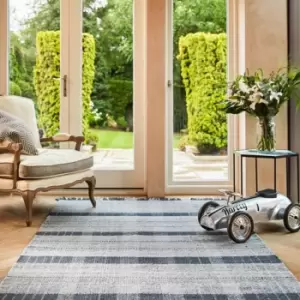 Image of Origins Highland Check Rug Navy 160 x 230cm