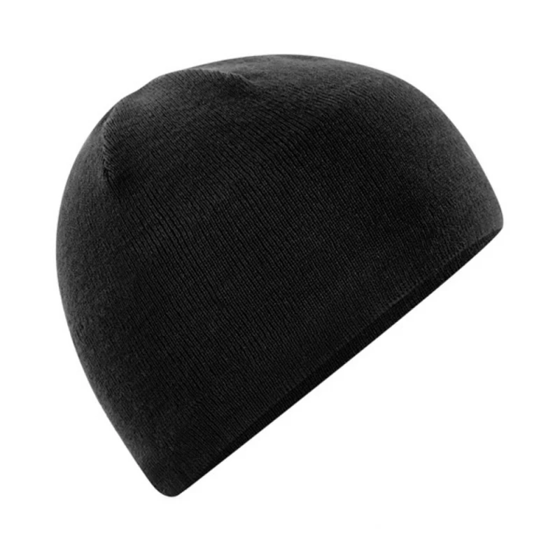 Image of Beechfield Beechfield Men Water Repellent Beanie in Black One Size Male 5059958779822