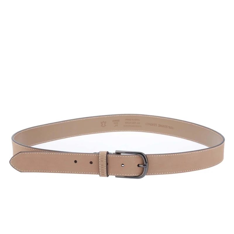 Image of Ted Baker Grisham Leather Belt - Brown Brown 30 Inch