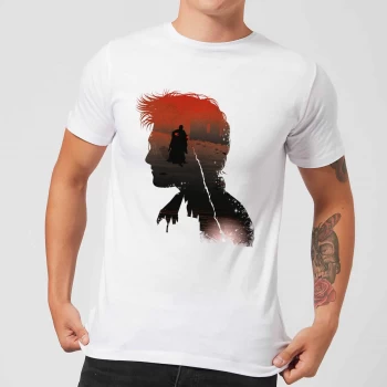 Image of Harry Potter Harry Voldemort Mens T-Shirt - White - XS