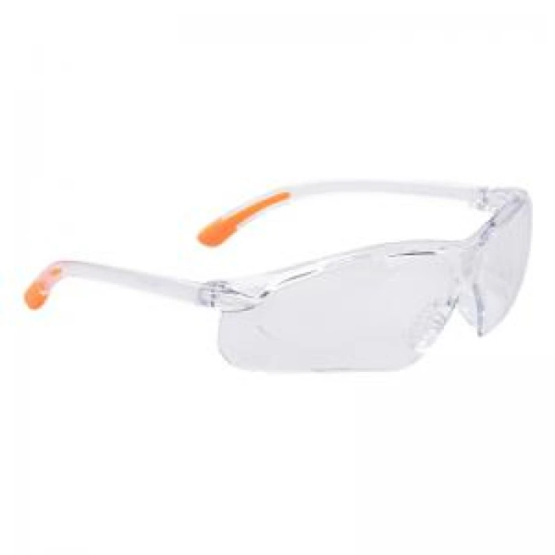 Image of Portwest Fossa Safety Glasses PW15CLR Frame: Clear