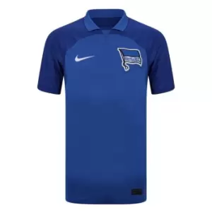 Image of Nike Hertha BSC Away Shirt 2023 2024 Adults - Blue