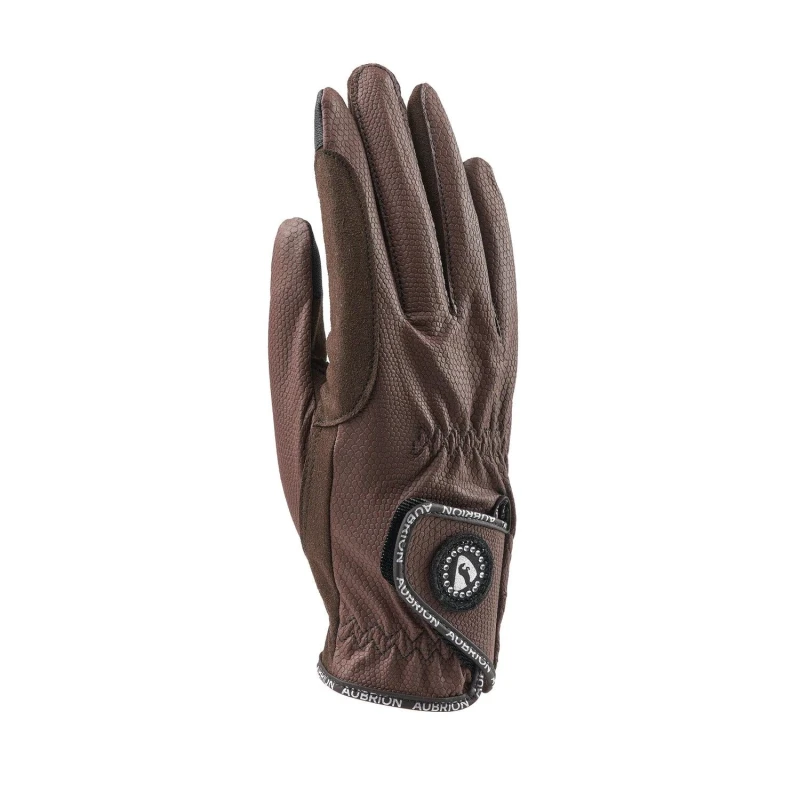 Image of Aubrion Aubrion Men Aachen Riding Gloves in Brown Size: X-Small Brown XS Male 5063527223227