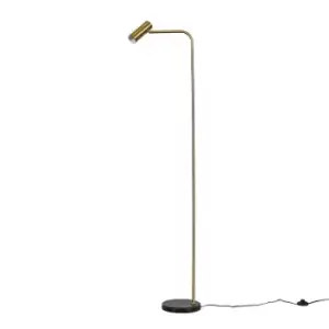 Image of Selboourne Gold Floor Lamp