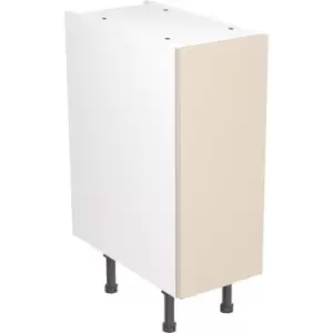 Image of Kitchen Kit Flatpack Slab Kitchen Cabinet Base Unit Ultra Matt 300mm in Cashmere MFC