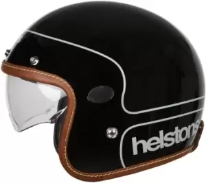 Image of Helstons Corporate Carbon Jet Helmet, grey, Size L, grey, Size L