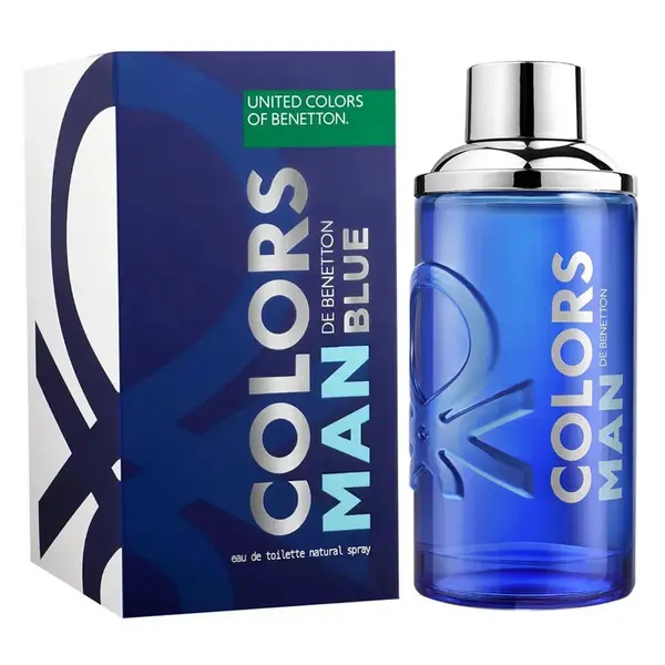 Image of Benetton Colors de Benetton Man Blue Eau de Toilette For Him 100ml