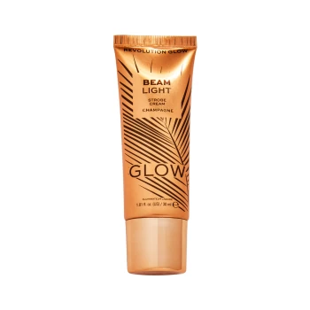 Image of Makeup Revolution Glow Beam Light Strobe Cream 30ml (Various Shades) - Champagne