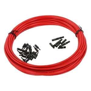 Image of Jagwire Pro Brake Outer Casing 5mm KEB Red 10m Workshop Roll