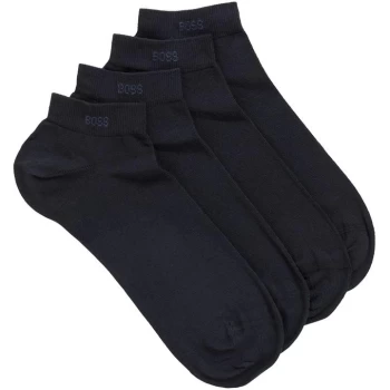 Image of Boss 2 Pack Trainer Socks - Blue