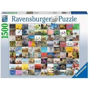 Image of 99 Bicycles Jigsaw Puzzle - 1500 Pieces