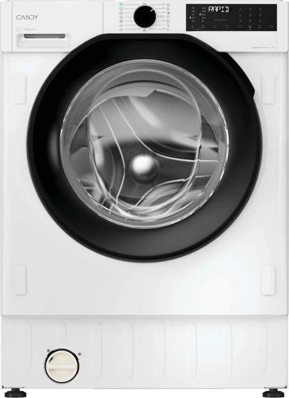 Image of Candy ProWash BC4SD49M6DB8-80 Integrated 9KG WiFi Connected Washing Machine with 1400 rpm - White - A Rated