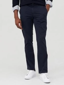Image of Tommy Hilfiger Core Straight Flex Chino Trousers - Navy