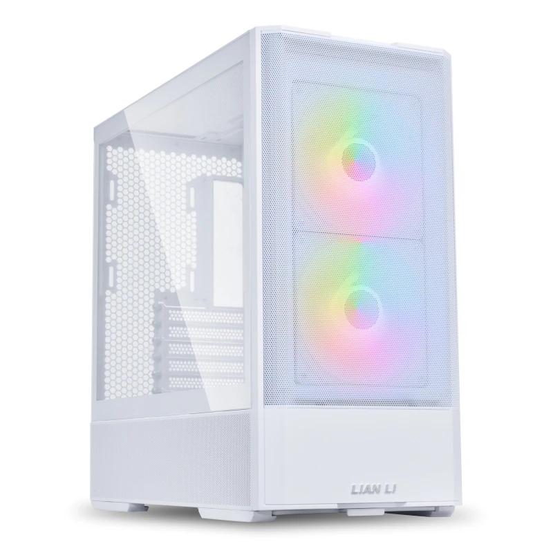 Image of Lian Li Lian Li LANCOOL 207 Tempered Glass Midi tower PC casing White LANCOOL 207RW