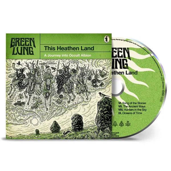 Image of Green Lung This Heathen Land CD multicolor Onesize Unisex