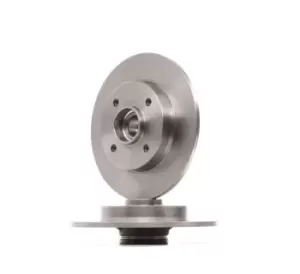 Image of RIDEX Brake disc Rear Axle 82B0745 Brake rotor,Brake discs PEUGEOT,CITROEN,DS,308 SW I (4E_, 4H_),308 I Schragheck (4A_, 4C_),308 CC (4B_)