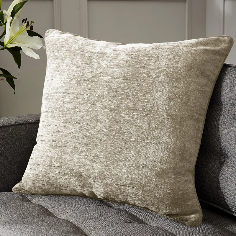 Image of Hyperion Selene Luxury Chenille Cushion Cream 55X55CM BR74905