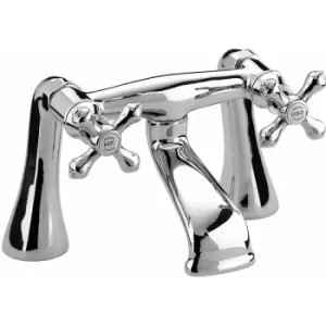 Image of Bristan - Colonial Bath Filler Tap - Chrome Plated