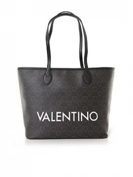 Image of Valentino Bags Liuto Tote Bag - Black, Women