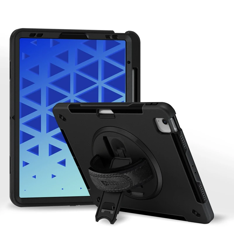 Image of Max Cases MAXCases Extreme Shield for iPad Air 6 13" with shoulder strap (2024) (Black) DOES NOT INCLUDE A SCREEN PROTECTOR APESIPA613BLK