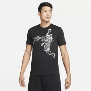 Image of Air Jordan Graphic T Shirt Mens - Black