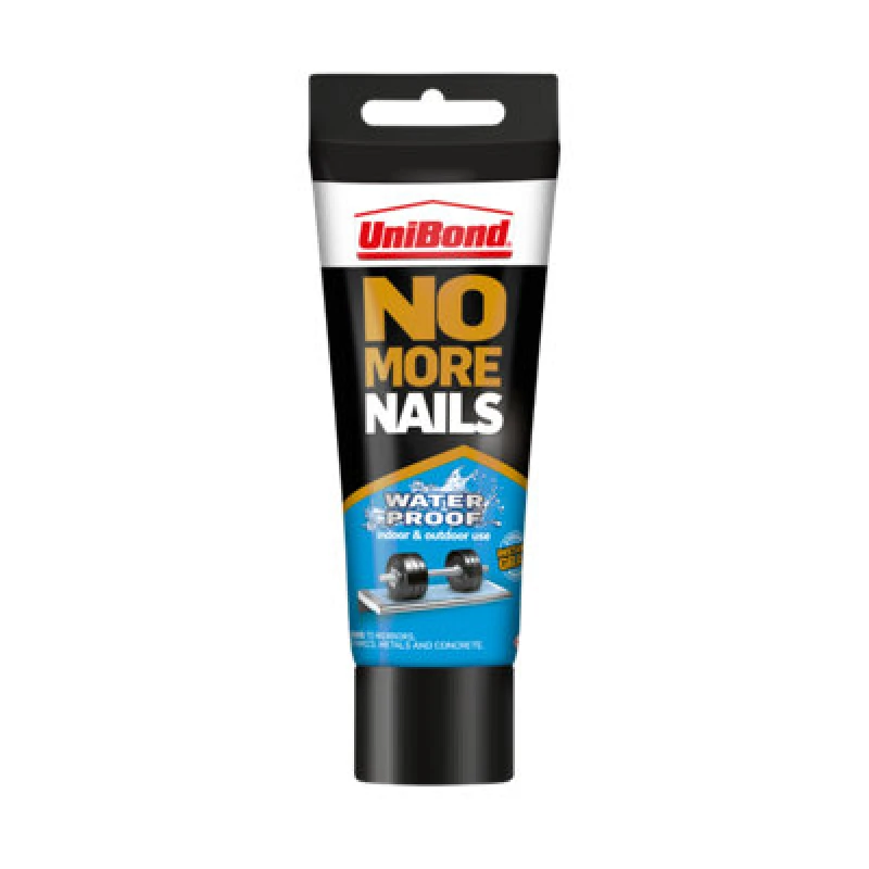 Image of Unibond No More Nails Waterproof Adhesive Tube 340g White