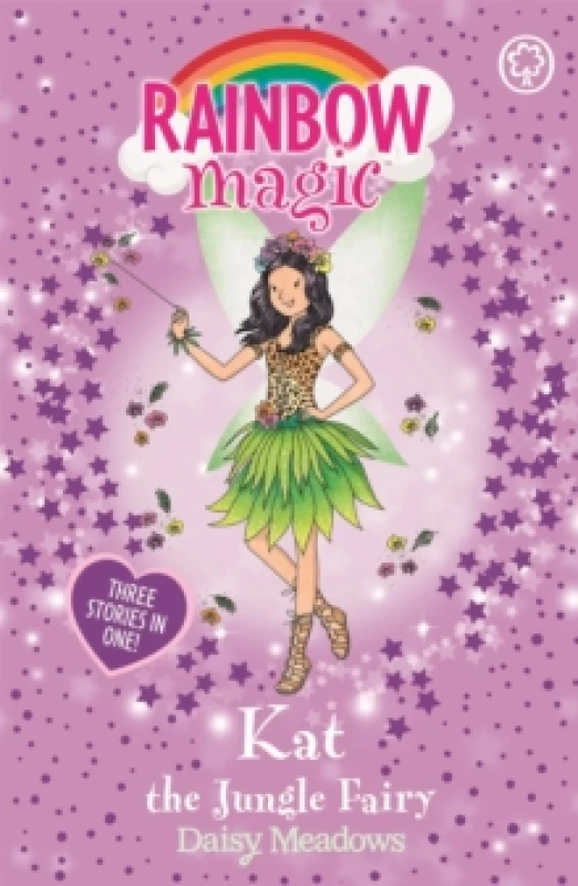 Image of Daisy Meadows Rainbow Magic: Kat the Jungle Fairy Book Multi unisex