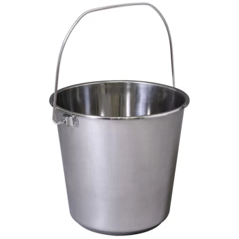 Image of Sealey BM8L Mop Bucket 12L - Stainless Steel