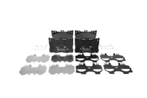 Image of ATE Brake pad set MERCEDES-BENZ 13.0460-4892.2 0004204900,0004205000,0004207900 0004208403,0004209000,A0004204900,A0004205000,A0004207900,A0004208403