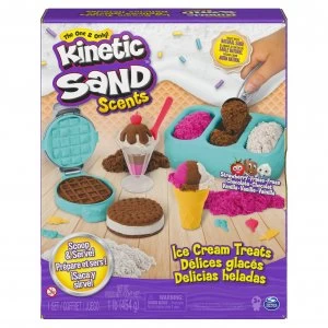 Image of Kinetic Sand Ice Cream Treats Playset