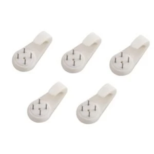 Image of BQ White Picture Hook Pack of 25