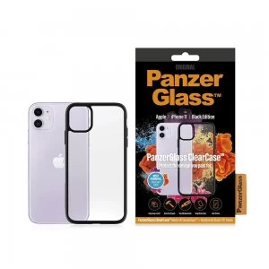 Image of PanzerGlass iPhone 11 ClearCase with BlackFrame