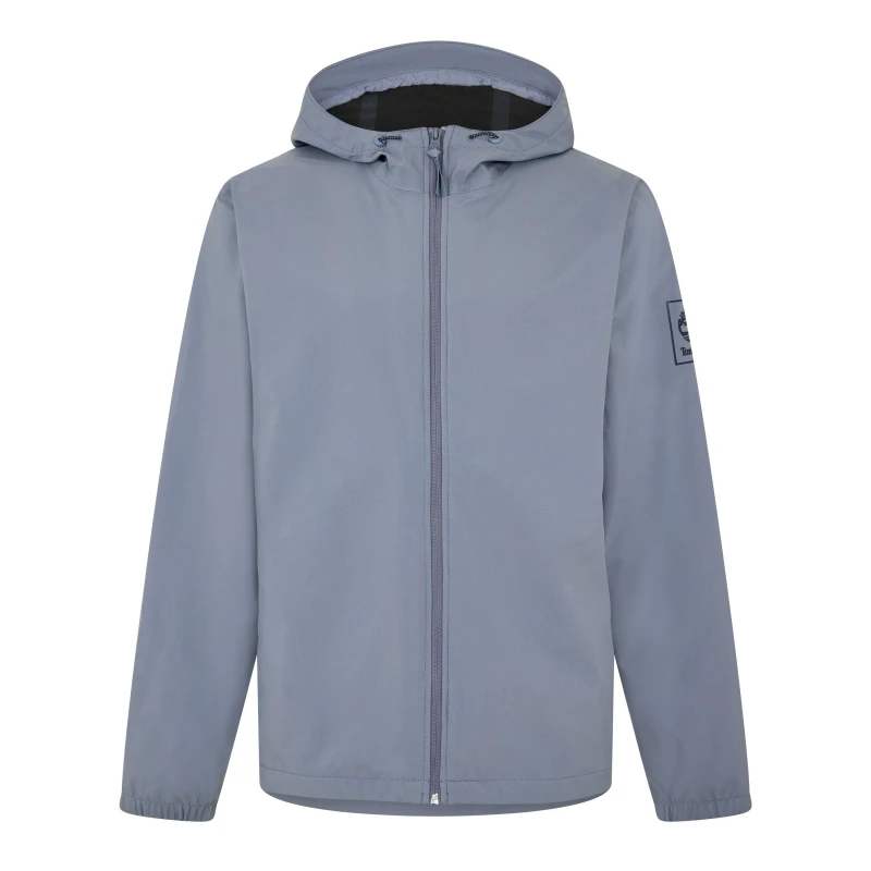 Image of Timberland Mens Weather Resistant 3-in-1 Rain Anorak Folkstone Gray male M