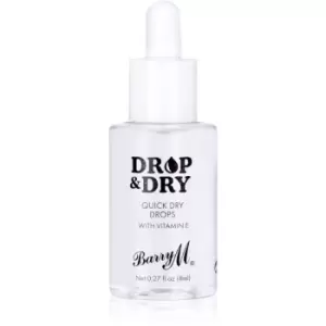 Image of Barry M Drop & Dry Nail Polish Quick Drying Drops 8 ml