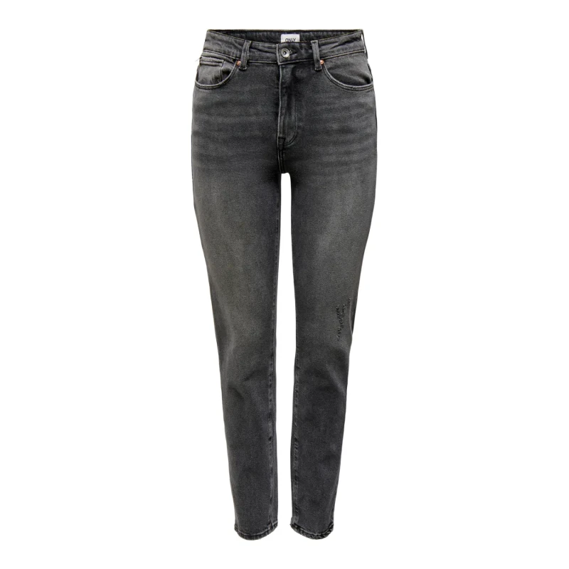 Image of Only Womens stretch jeans Only Onlemily cro614 Gris Female 26x32