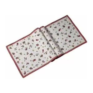 Image of Villeroy & Boch Toy's Delight Gobelin Runner x L, Red/Multicoloured, 49 x 143 cm, Cotton, One Size, Large