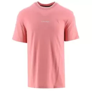 Image of Calvin Klein Darling Pink Organic Cotton Logo T-Shirt