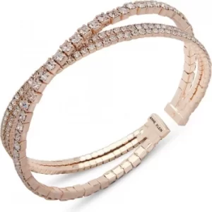 Image of Anne Klein Jewellery Pave Cuff Bracelet