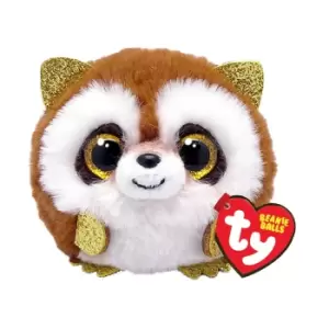 Image of Ty Puffies Beanie Balls - Pickpocket Raccoon, Multi